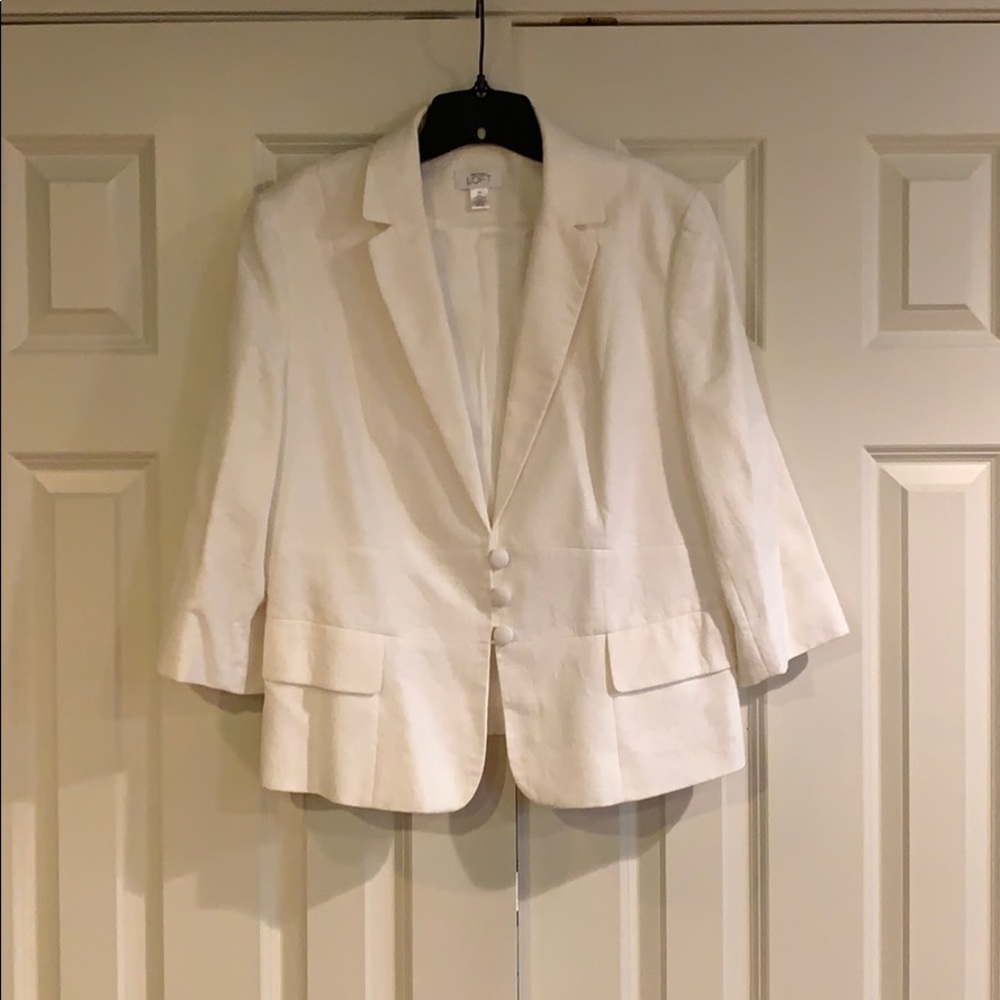 White Blazer